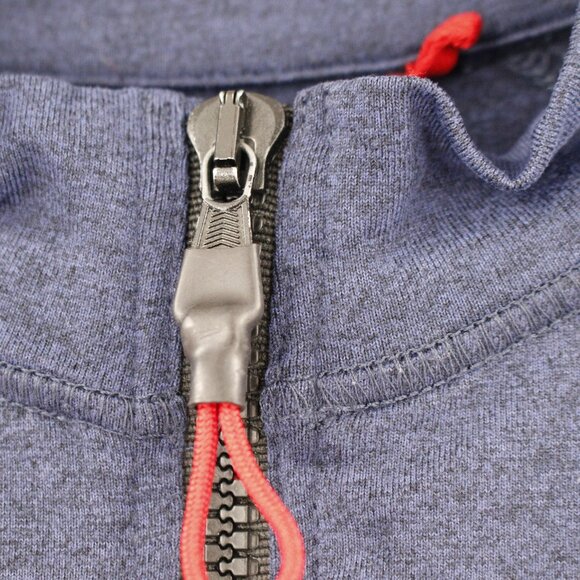 Orlebar brown sweatshirt men's large Bray Adventure Zip up in Navy nylon blend - Picture 3 of 7